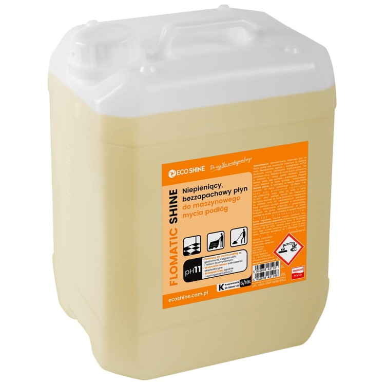FLOMATIC SHINE 5L - Skoncentrowany płyn do maszynowego mycia podłóg