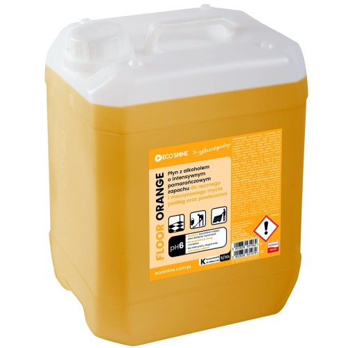 FLOOR ORANGE 5L - Płyn z alkoholem do mycia podłóg o zapachu pomarańczy