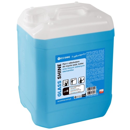 GLASS SHINE 5L - Płyn z alkoholem do mycia szyb i luster