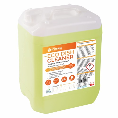 ECO DISH CLEANER 5L - Ekologiczny, skoncentrowany płyn do ręcznego mycia naczyń
