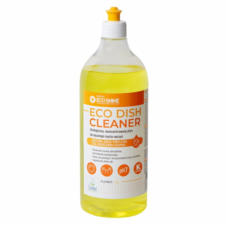 ECO DISH CLEANER 1L - Ekologiczny, skoncentrowany płyn do ręcznego mycia naczyń