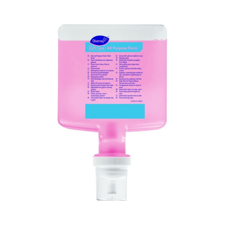 Soft Care All Purpose Foam 1.3L - łagodne i odświeżające mydło do rąk w pianie z dodatkiem zapachowym