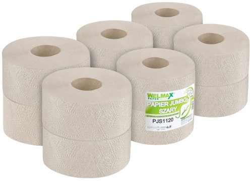 Papier Toaletowy JUMBO Szary 120m 1-W a'12