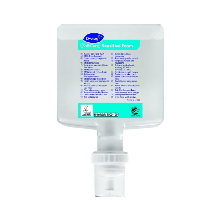 Soft Care Sensitive Foam 1.3L - delikatne mydło w formie piany dla skóry wrażliwej bez perfum i barwników