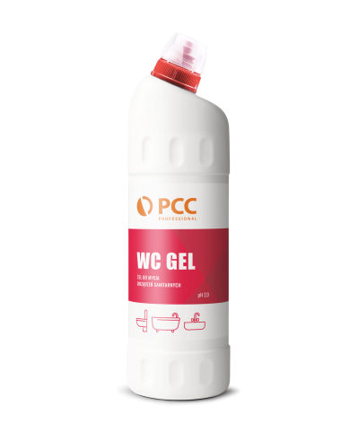 PCC PROFESSIONAL WC ŻEL 1L - Preparat do czyszczenia sanitariatów