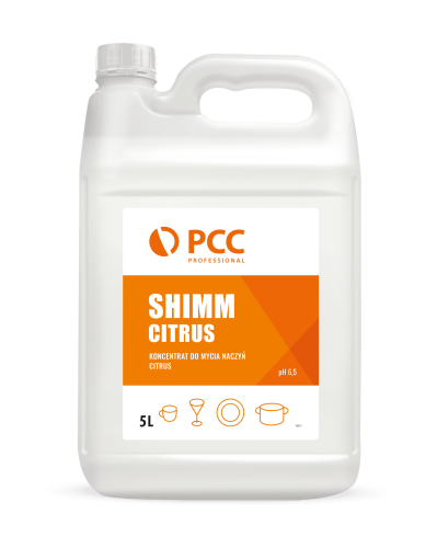 PCC PROFESSIONAL SHIMM Citrus 5L - Koncentrat do mycia naczyń
