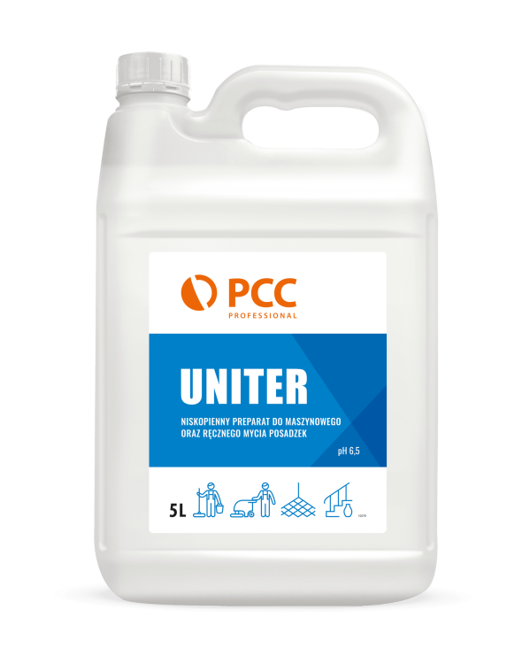 PCC PROFESSIONAL UNITER 5L - Preparat do czyszczenia na bazie  alkoholu i terpenów
