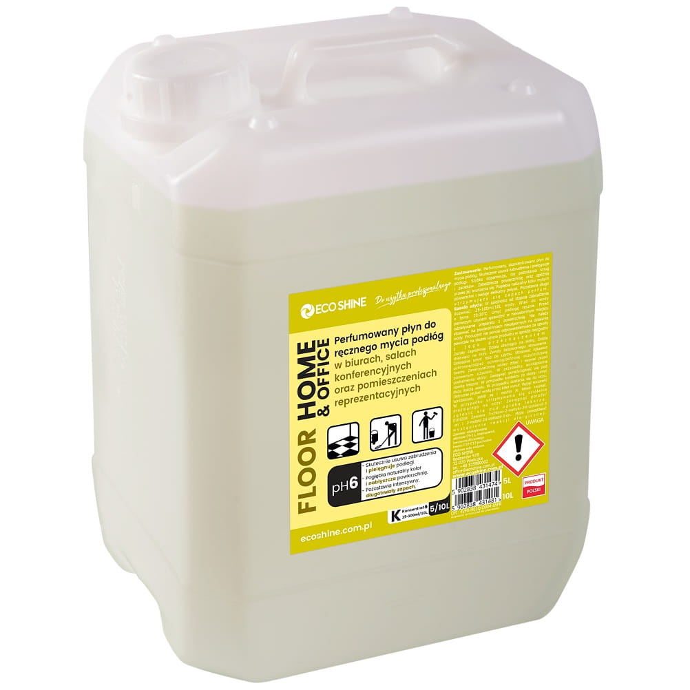 FLOOR HOME & OFFICE 5L - Perfumowany, skoncentrowany płyn do mycia podłóg