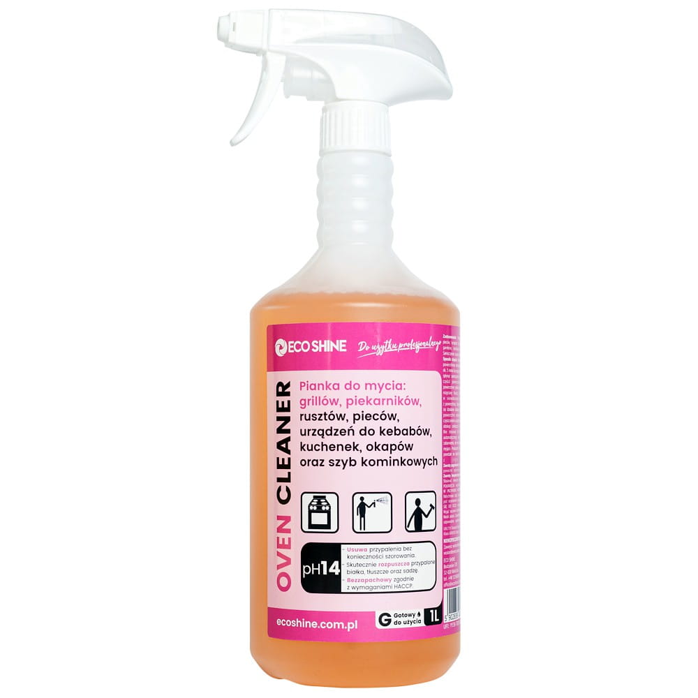 OVEN CLEANER 1L - Płyn do mycia kuchenek, piekarników, grillów