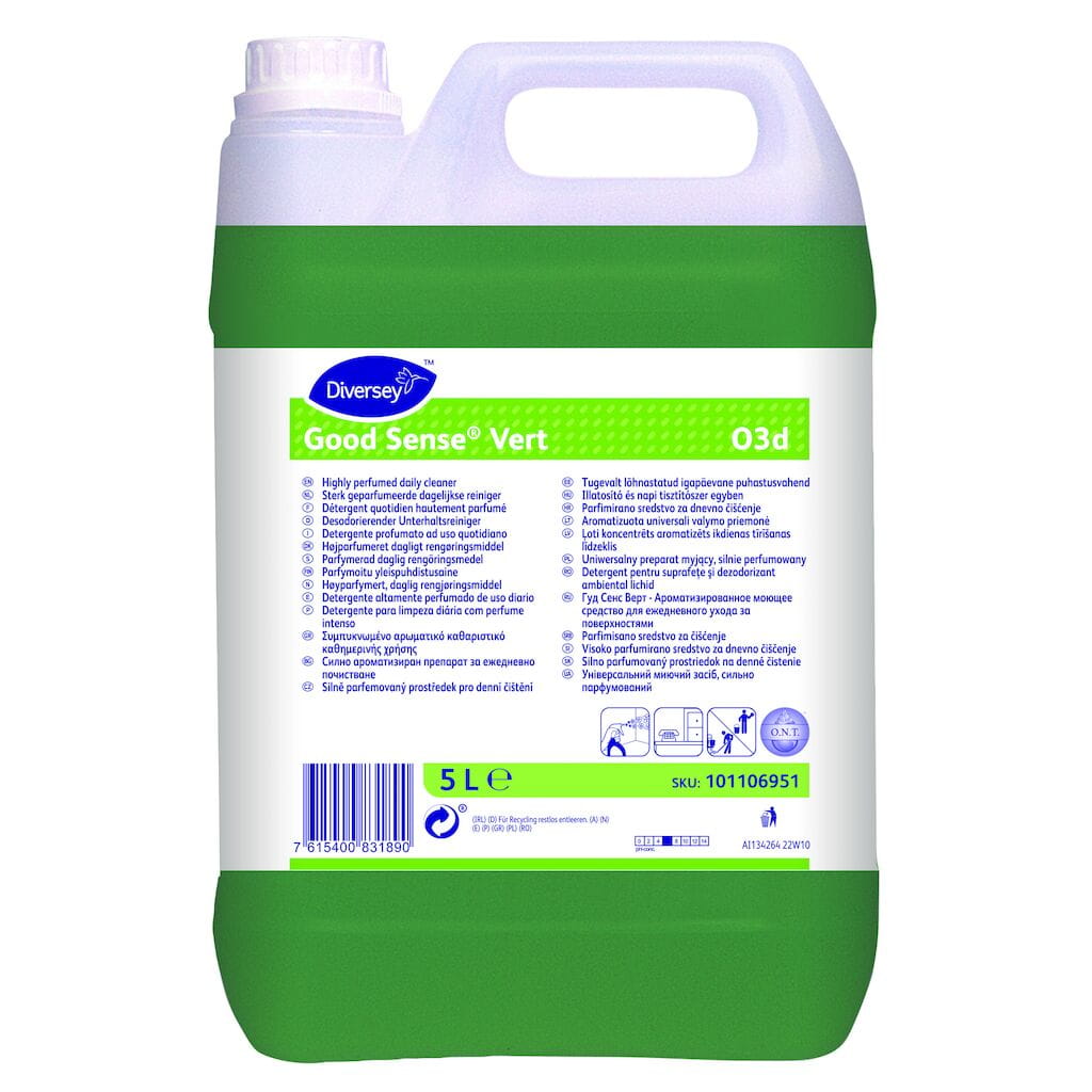 Good Sense Vert 5L uniwersalny preparat myjący, silnie  perfumowany